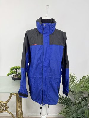 Geaca lunga de fash cu gluga ascunsa Mammut cam XXXL