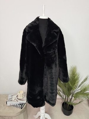 Blana neagra moale  L-XL