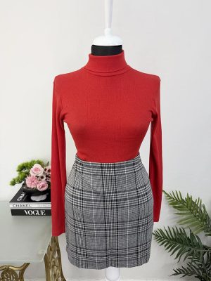 Fusta cu elastic in talie H&M S