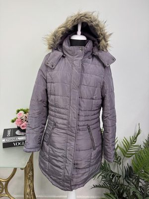 Geaca grosuta lunga Blue Motion 36-38