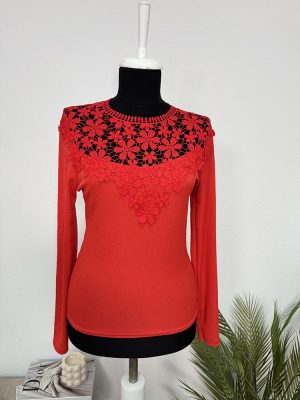 Bluza dantelata Just Me cam S