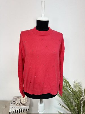 Bluza cu perle Esmara L