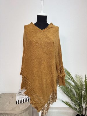 Poncho Cream Universala