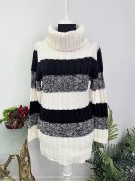 Pulover gros tricotat  cam s