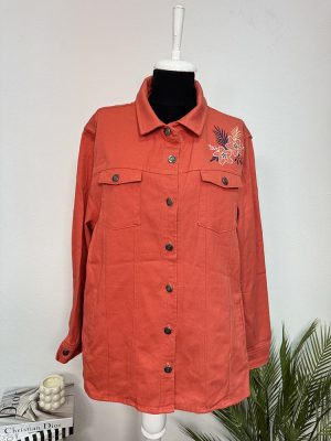 Geaca blug cu broderie Atlas for Women 48-50