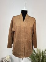 Cardigan imitiatie piele intoarsa Zero 36