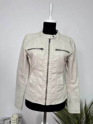 Geaca imitatie piele Gina 36