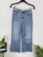 Blugi baggy adjustable waist low waist H&M 140