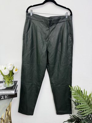 Pantaloni imitatie piele George 16