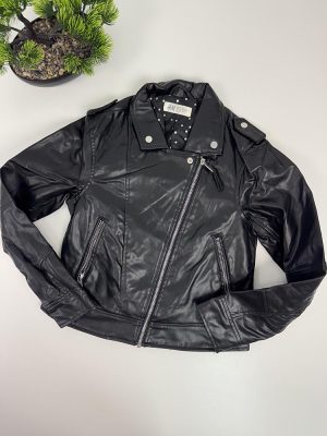 Geaca imitatie piele H&M 140