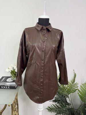 Geaca primavara imitatie piele Suffle S