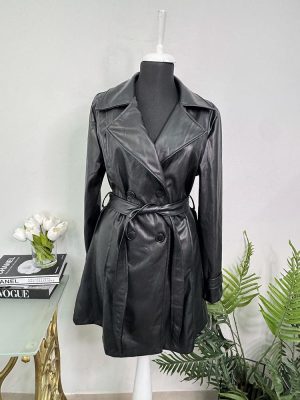 Trench imitatie piele New Collection cam S-M