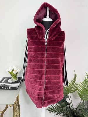 Vesta blanita lunga  cam L-XL