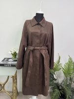 Trench imitatie piele intoarsa H&M L