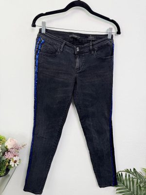Blugi elastici skinny low Guess 28