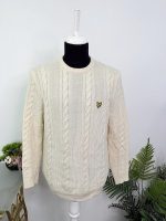 Pulover 100% lambswool Lyle&Scott M