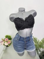 Sutien fara bretele cu burete  cam S cupa mai mare