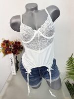 Corset fara burete cu portjartier  S