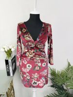 Rochie catifea Bershka XS