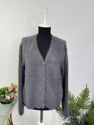 Cardigan pufos M-L