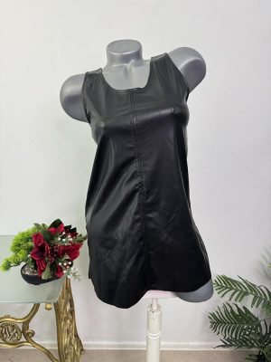 Rochie imitatie piele H&M 8-9 Ani  mar 134