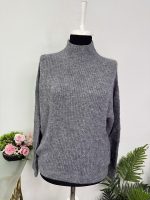 Pulover  cam L amestec baby alpaca