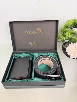 Cutie cadou curea portofel