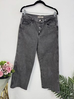 Blugi mile hige cropped wide leg Levi's 31
