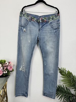 Blugi slim fit Desigual 44