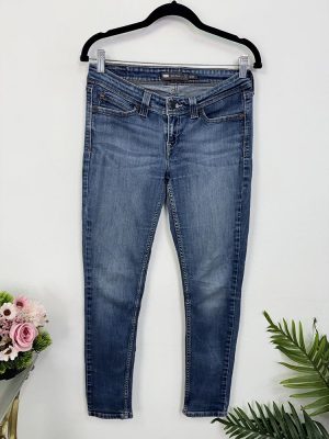 Blugi elastici low rise skinny Demi Curve Levi's 27