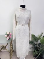 Rochie tricotata fara cordon Mango XL