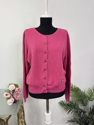 Cardigan cu nasturi de lemn  XL