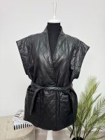 Vesta imitatie piele Costes XXL