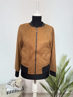 Geaca imitatie piele intoarsa Nos Studios 40