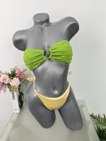 Costum de baie doua piese sutien cu burete  XS