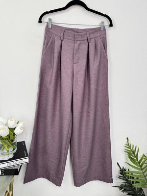 Pantaloni wide leg Lumina S