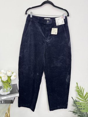 Pantaloni senzatie de catifea Uniqlo cam L