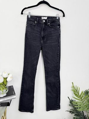 Blugi straight slim Bershka 34
