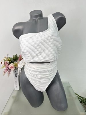 Costum de baie doua piese sutien cu  burete  2 XL