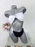 Costum de baie doua piese sutien  cu burete  sutien M chilot XL