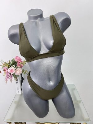 Costum de baie doua piese sutien cu burete Aqua tropic S