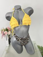 Costum de baie doua piese sutien cu burete Chilot H&M 36