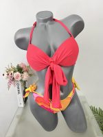 Costum de baie doua piese sutien cu burete  M