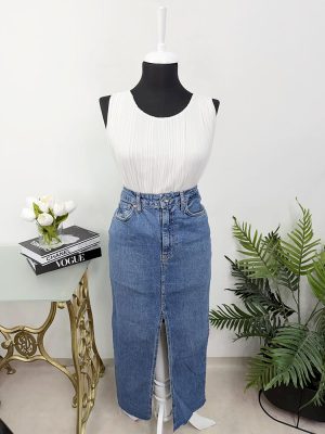 Fusta blugi Stradivarius 36