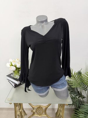 Bluza cu maneci deosebite  L