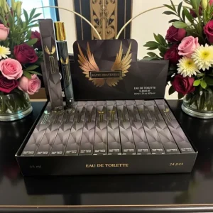 Parfum barbati 35 ml tip spray design negru premium