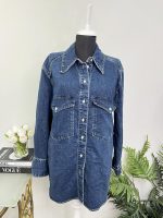 Geaca blug tip camasa lung H&M cam L