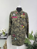 Geaca lunga blug Zara S