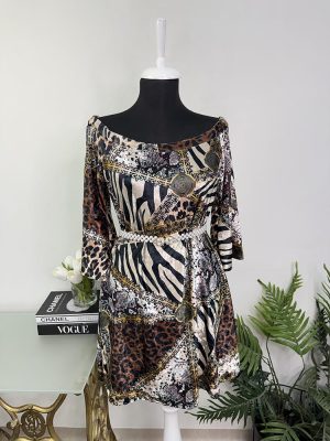 Rochie catifea fara cordon Ella style cam S