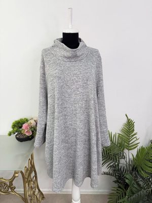 Rochie lejera cu buzunare grosuta  XL-XXL